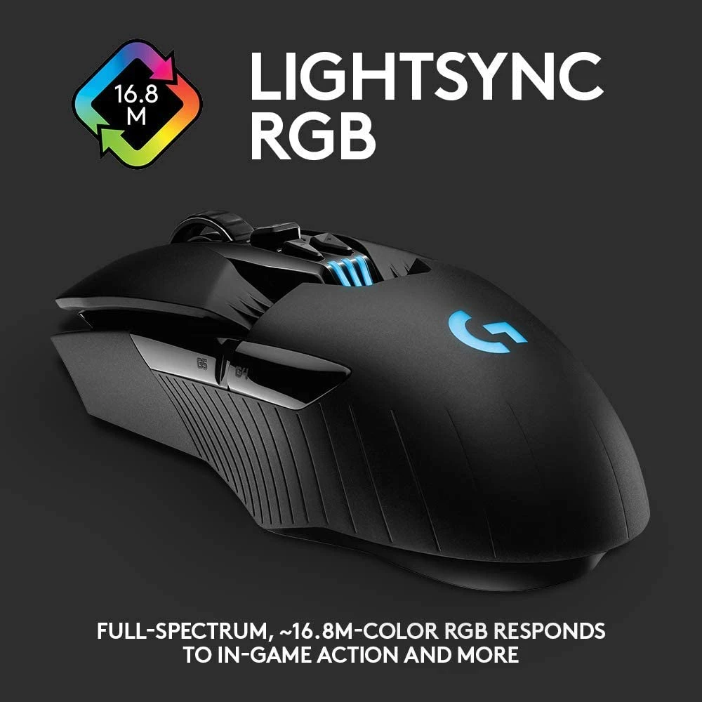 Logitech G903 Hero RGB LIGHTSPEED Wireless Gaming Mouse