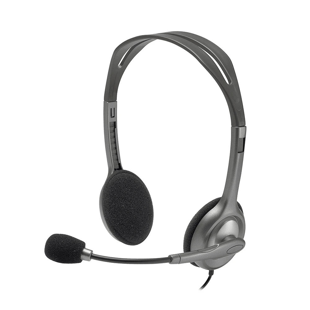 Logitech H111 Stereo Headset – Single Jack