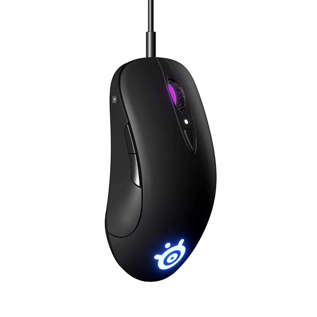ماوس الألعاب Sensei Ten RGB من SteelSeries - مستشعر بصري TrueMove Pro بدقة 18000 نقطة في البوصة