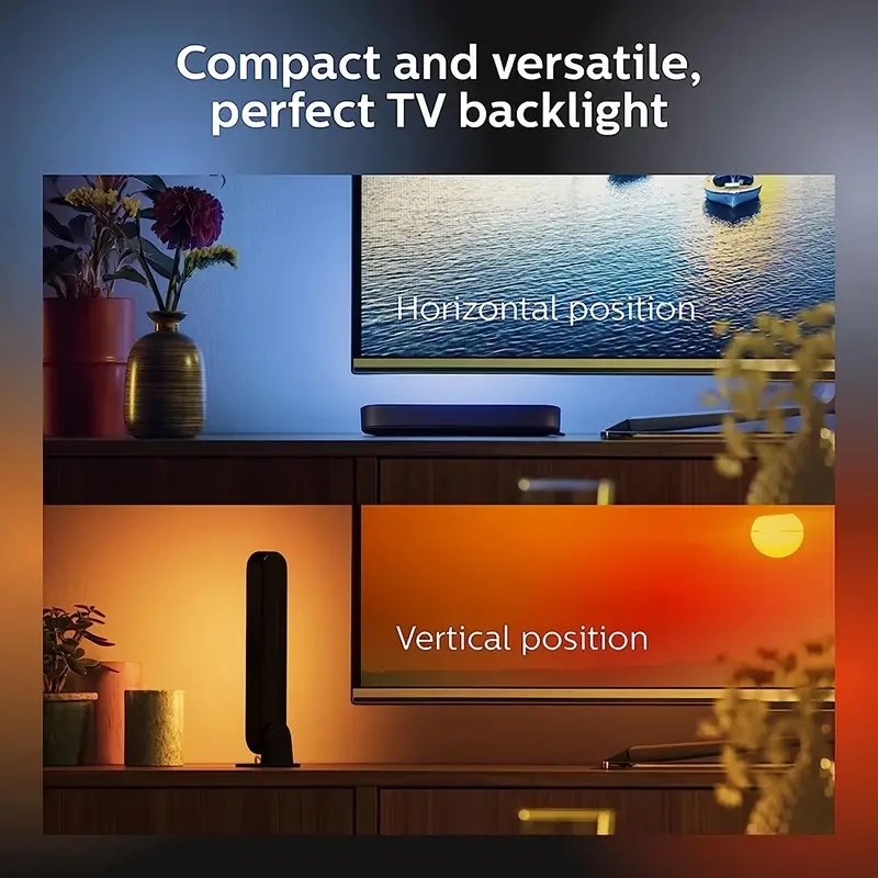 Smart LED USB-Powered Light Bar with 24-Key Remote