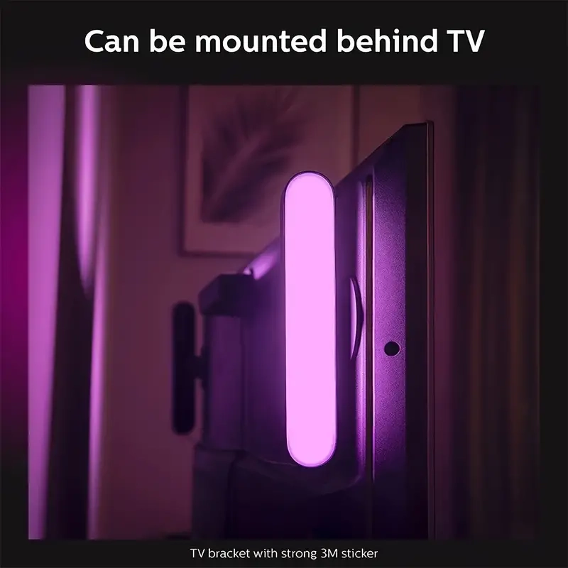 Smart LED USB-Powered Light Bar with 24-Key Remote