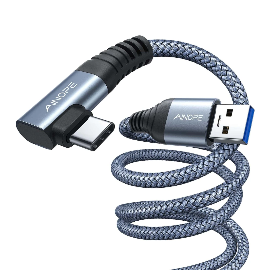 AINOPE USB 3.2 Gen 1 Oculus Quest Braided Link Cable – 5M