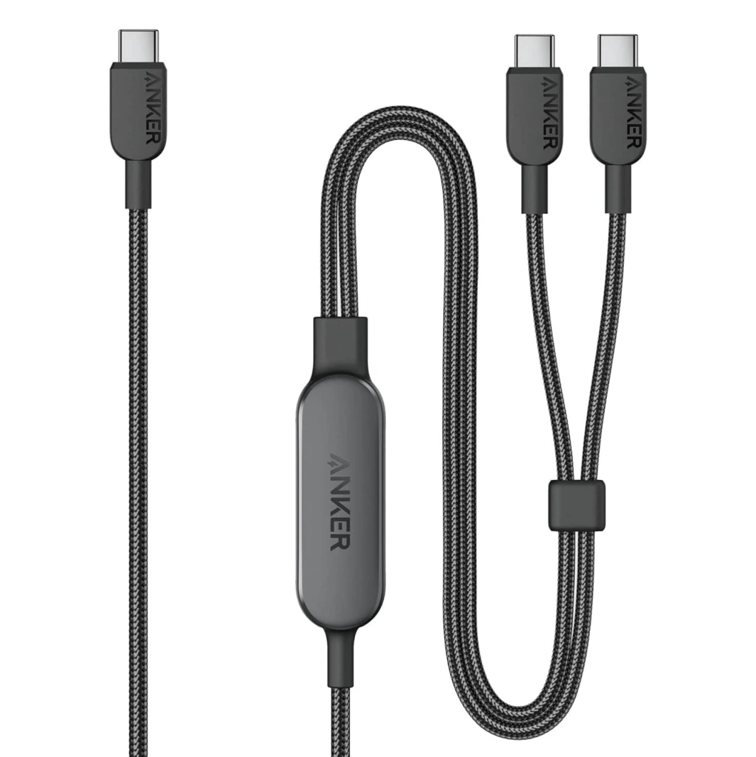 Anker 2-in-1 140W USB C to USB C Cable – 1.2M