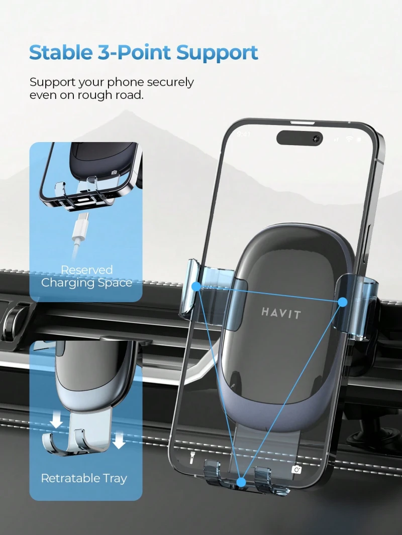 Havit Car Mobile Air Vent Phone Holder