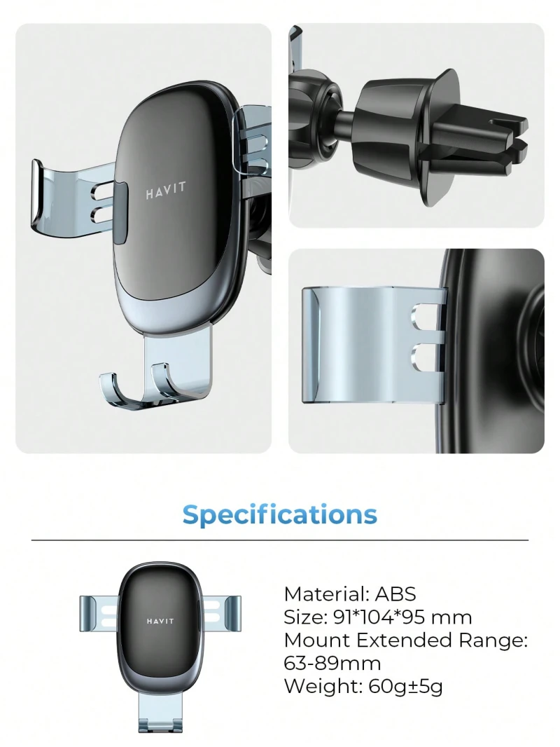 Havit Car Mobile Air Vent Phone Holder
