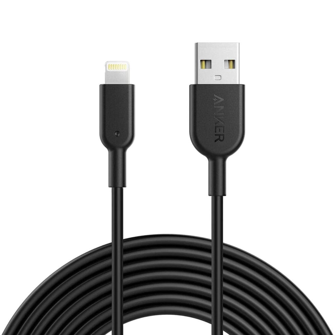 Anker PowerLine II 3M Lightning Cable – Black