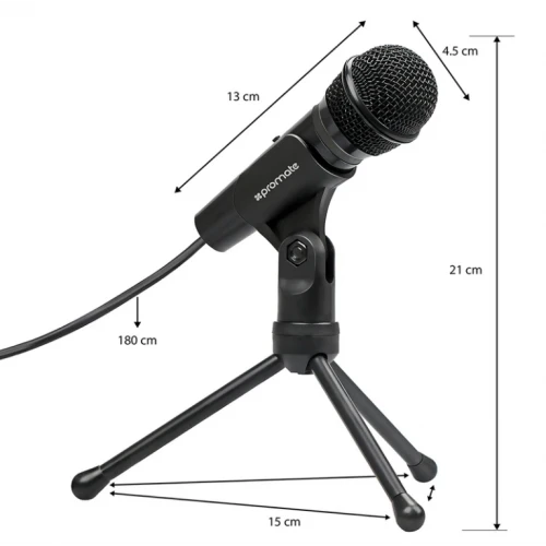 PROMATE Tweeter-9 Universal Digital Dynamic Vocal Microphone