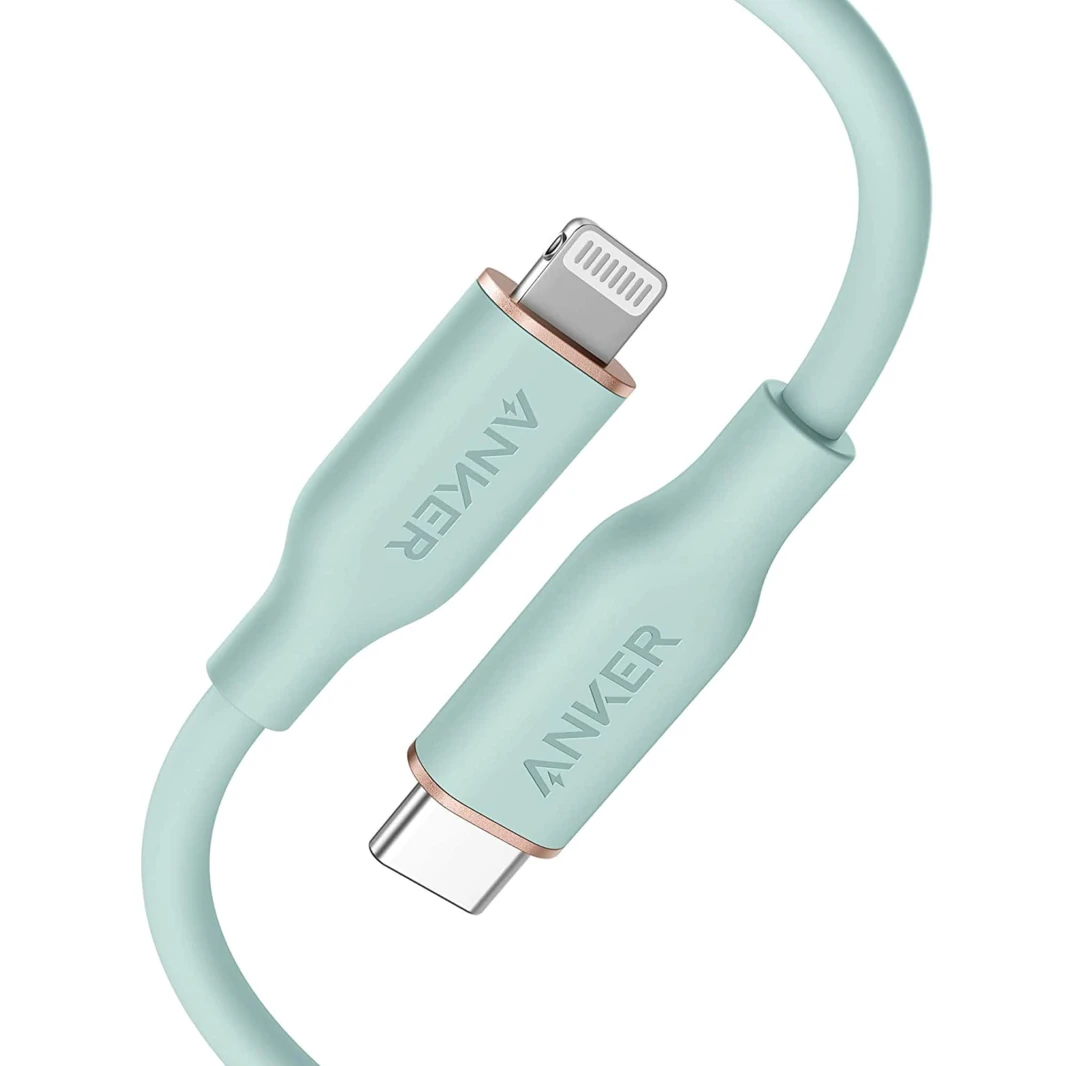 Anker Powerline III Flow USB C to Lightning Cable 1.8M – Green