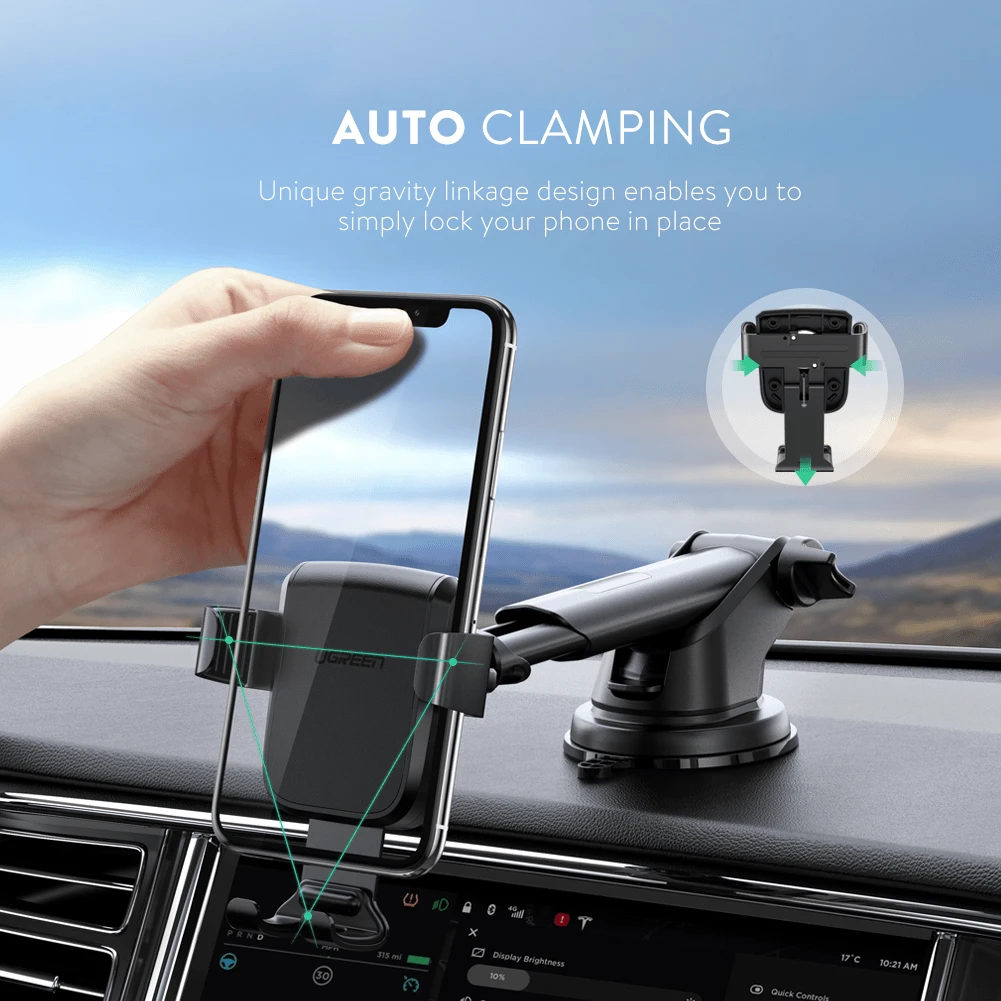 UGREEN Suction Cup Car Mount