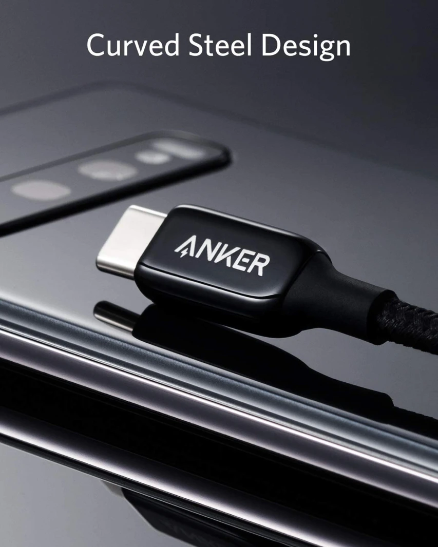 Anker Powerline+ III USB C to USB C Cable 0.9M – Black