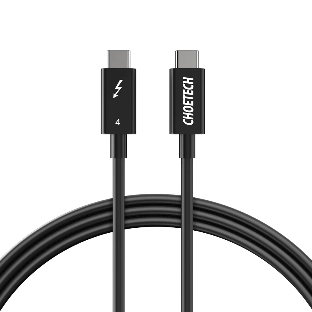 Choetech Thunderbolt 4 مع كابل شحن بقوة 100 وات – 0.8 متر