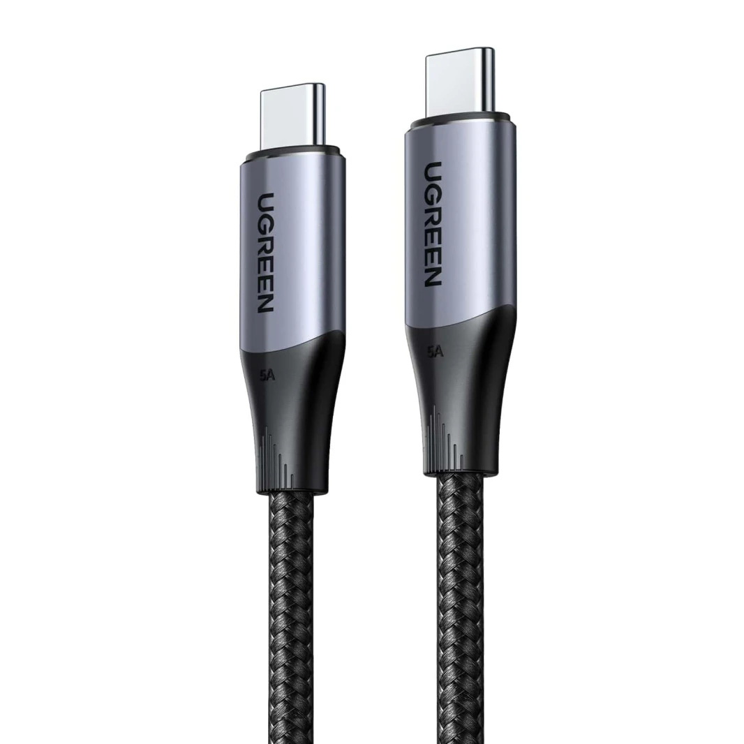 كابل نقل بيانات UGREEN 240 واط 4K@60Hz 10Gbps من USB C إلى USB C 3.2 Gen 2 - 1 متر