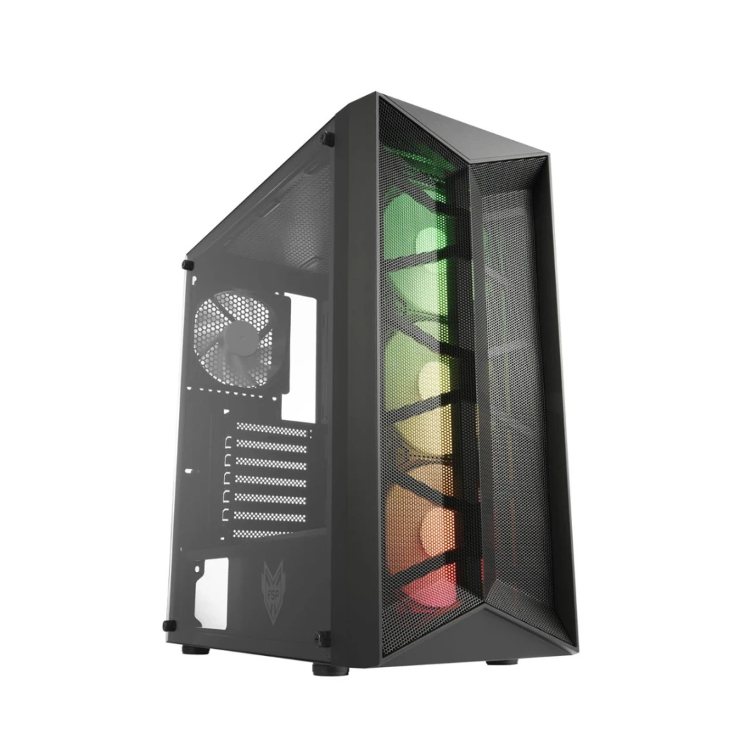 FSP CMT211 ARGB حافظة ألعاب زجاجية مقواة (4*FAN)FSP