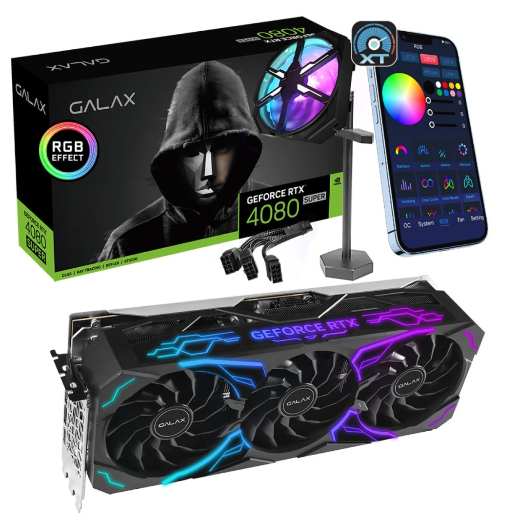 بطاقة رسوميات Galax RTX4080 (SUPER) SG GAMING 16GB DDR-6X 4*FANGALAX