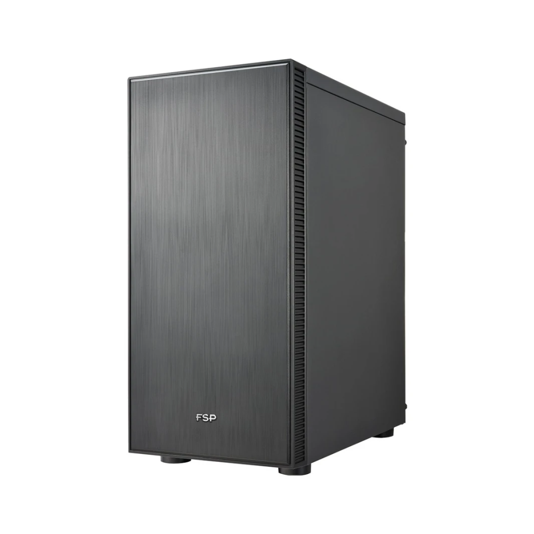 FSP CMT223S SILENT Gaming Case (4*120MM FAN) -BLACK (Natural sound-absorbing material)FSP