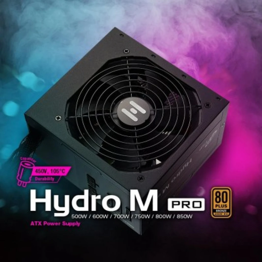 مزود الطاقة FSP 700W HYDRO M PRO 80 PLUS Bronze (ATX3.0) شبه معياري FSP