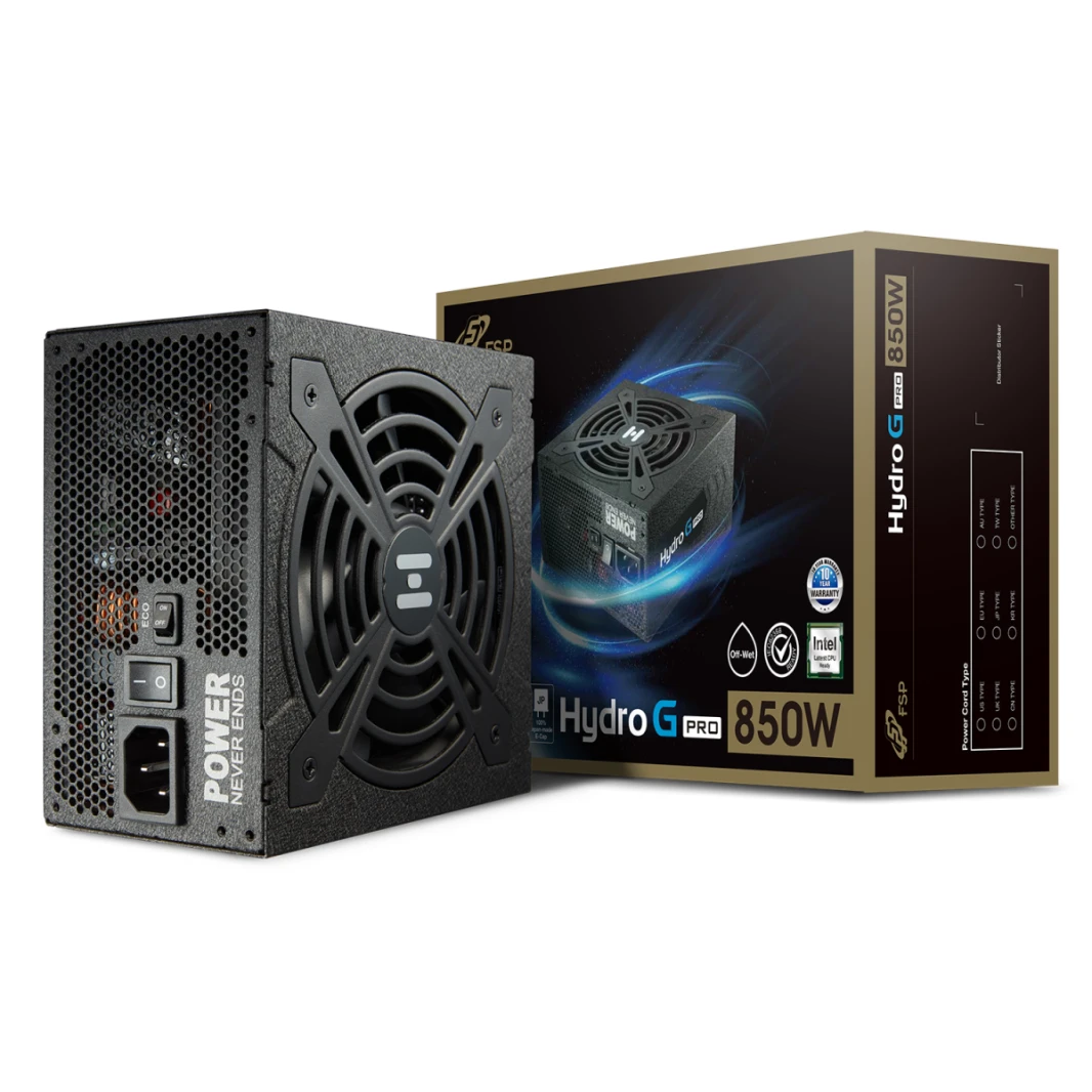مزود الطاقة FSP 850W HYDRO G PRO 80 PLUS Gold (ATX3.0)(PCIe5.0)FSP