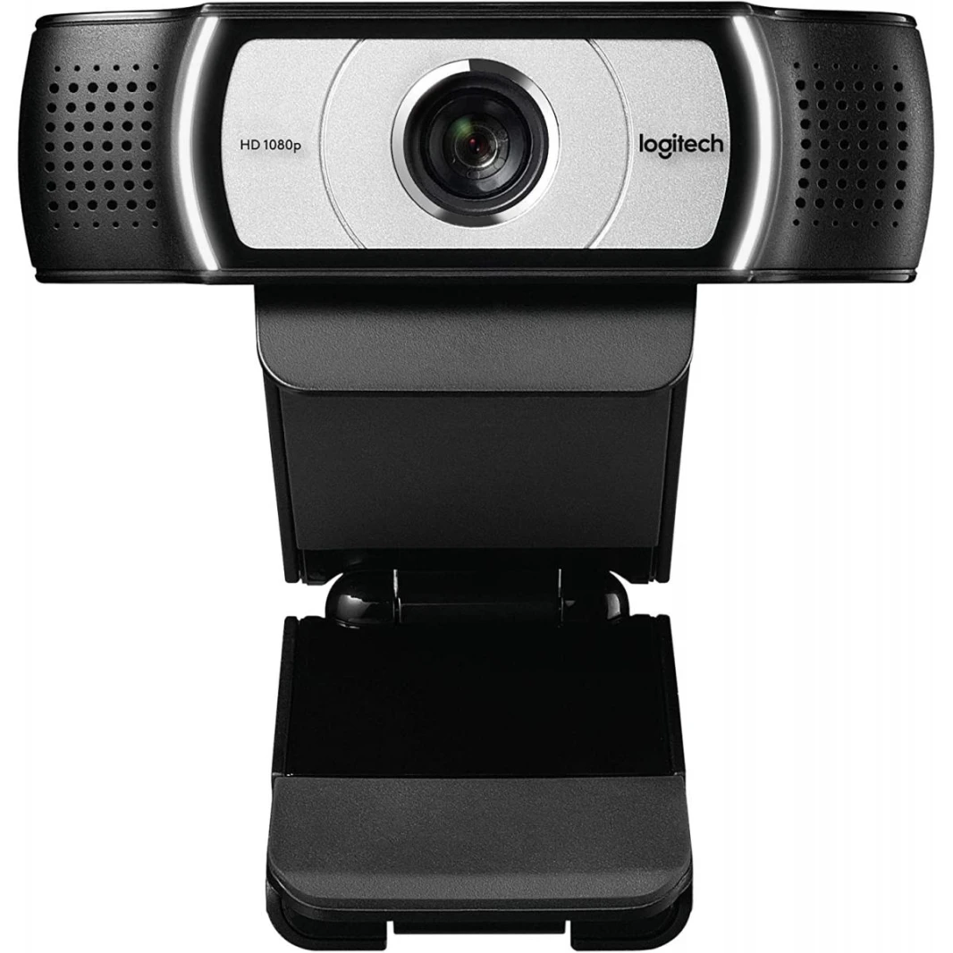 كاميرا ويب Logitech C930c FHD Smart 1080P مع تقريب رقمي 4 مرات