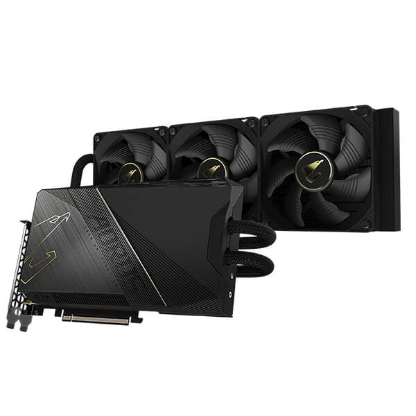 بطاقة رسوميات GIGABYTE AORUS GeForce RTX 4090 XTREME WATERFORCE سعة 24 جيجابايت