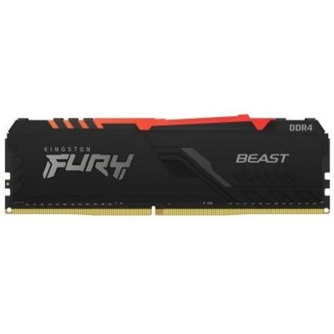 ذاكرة سطح المكتب KingSton Fury Beast Single 16GB DDR4 3200MT RGB