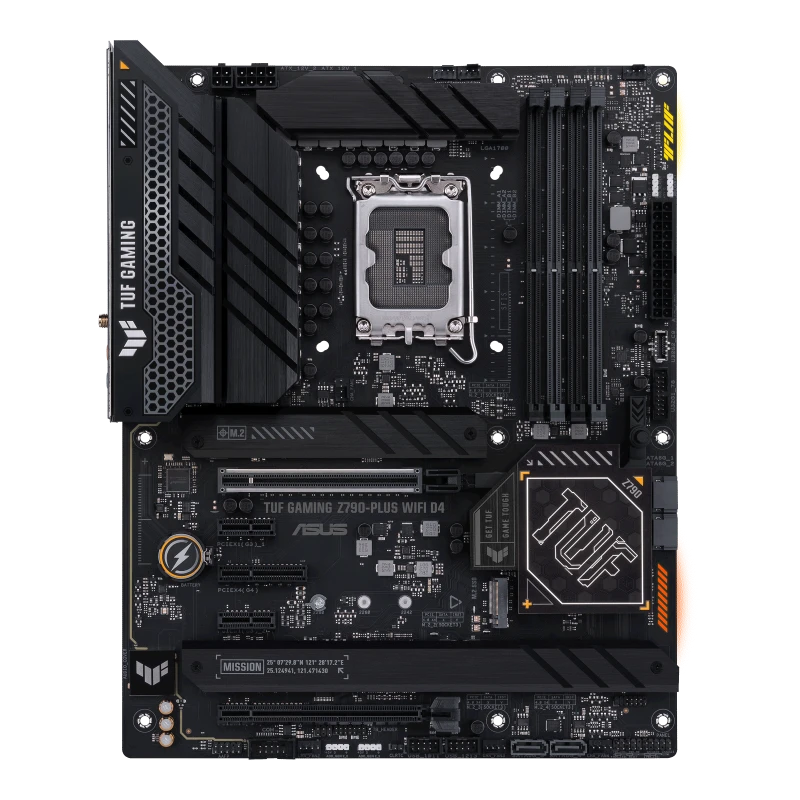 لوحة أم ASUS TUF Gaming Z790-Plus WiFi LGA 1700 (Intel 14th,12th &13th Gen) ATX Gaming PCIe 5.0,DDR5,4xM.2
