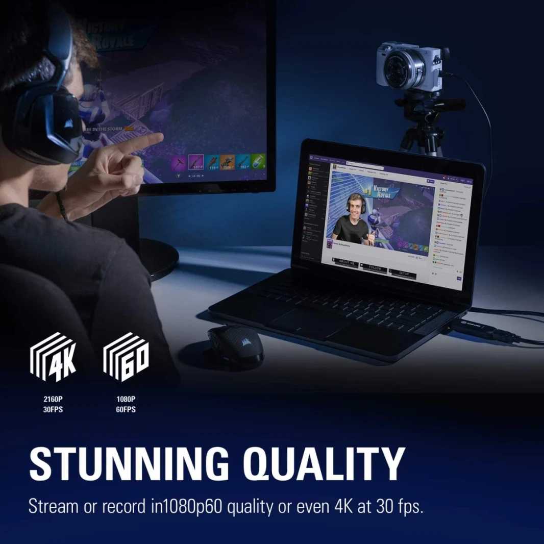 Elgato Cam Link 4K External Camera Capture Card