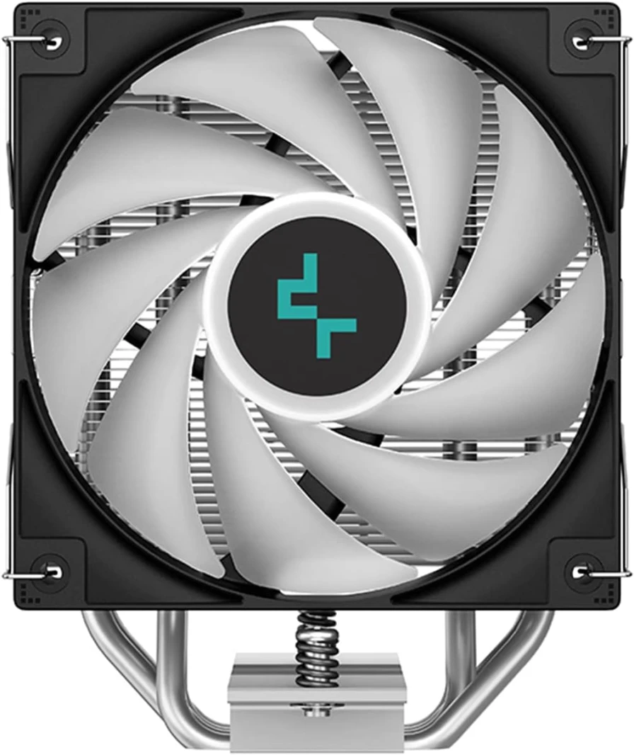 مبرد هواء وحدة المعالجة المركزية Deepcool AG400 ARGB أحادي البرج مقاس 120 مم (أسود)