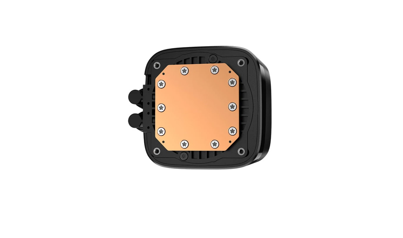 مبرد سائل DeepCool LD360 مقاس 360 مم ومضخة من الجيل الخامس 3400 دورة في الدقيقة وشاشة حالة وحدة المعالجة المركزية في الوقت الفعلي ومراوح ARGB مانعة للتسرب ومرآة ذات تأثير هالة متدرجة مزدوجة