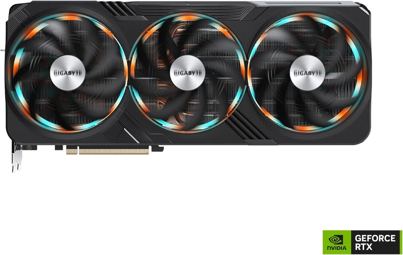 بطاقة رسوميات GIGABYTE GeForce RTX 4090 Gaming OC 24G، 3 مراوح WINDFORCE، 24 جيجابايت 384 بت GDDR6X