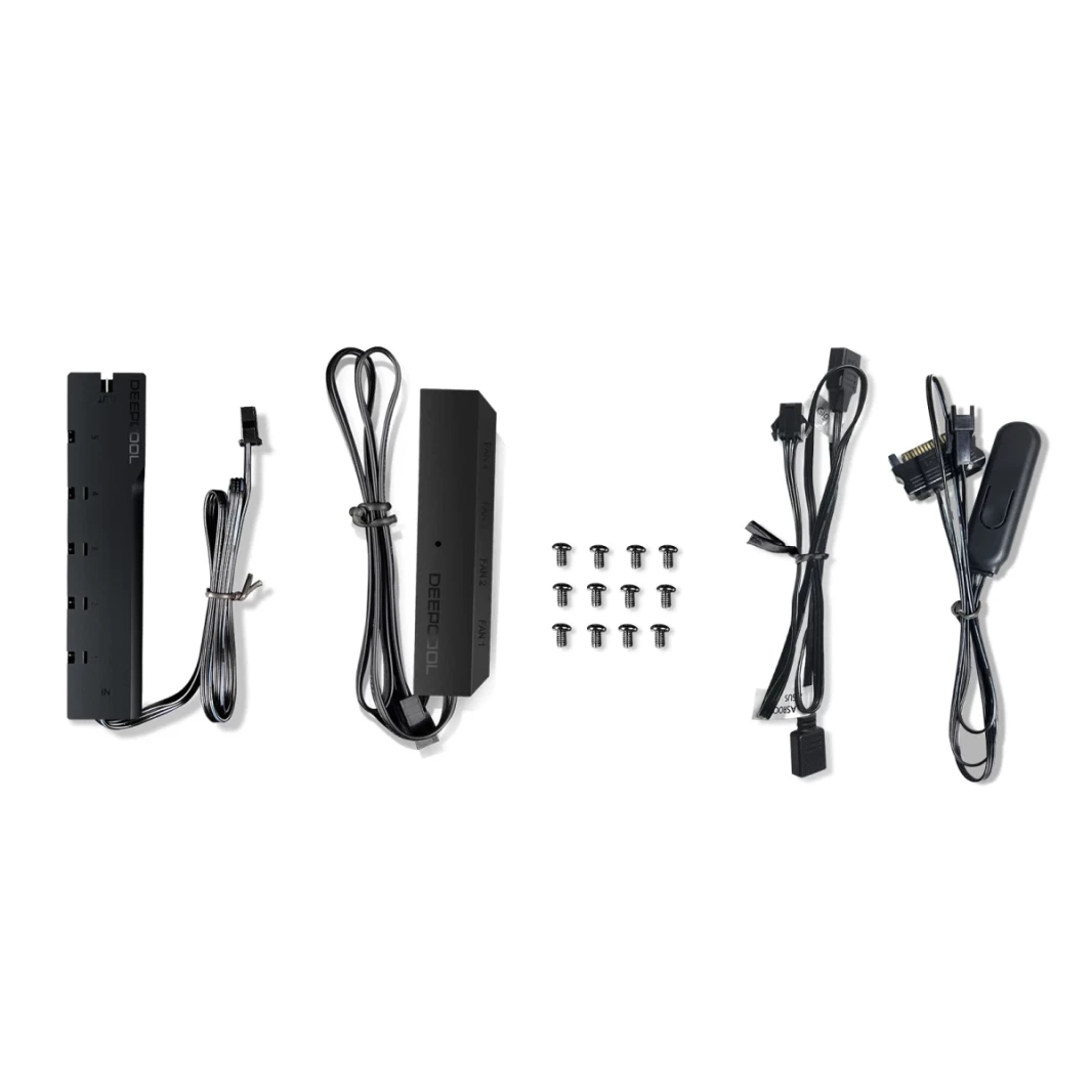 مجموعة DEEPCOOL CF120 Plus 120 مم من مراوح PWM 3 في 1