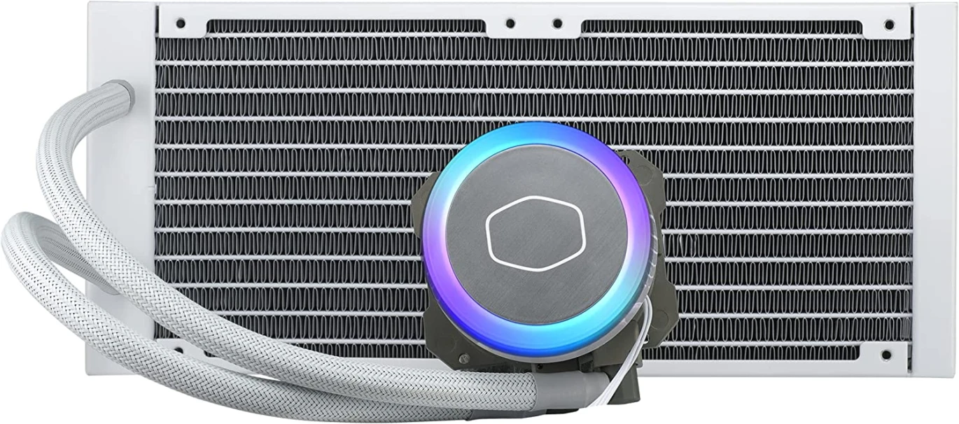 Cooler Master MasterLiquid ML240 Illusion White، مبرد سائل لوحدة المعالجة المركزية AIO Close-Loop