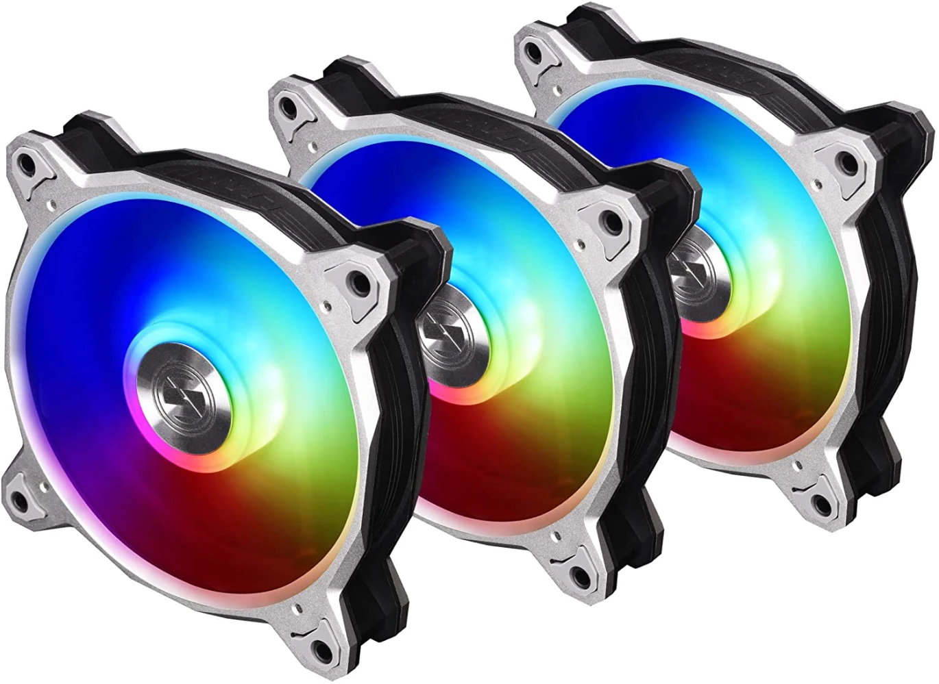 Lian Li Bora Digital BR DIGITAL-3R S Silver RGB Cooling Fan 3 IN 1 KIT