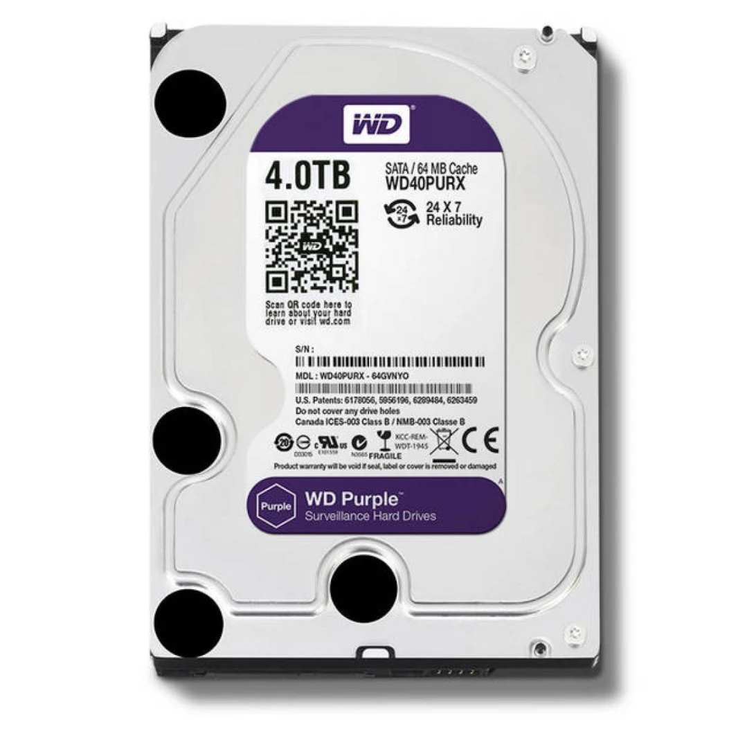 Western Digital Purple 4TB SATA3 Hard Drive