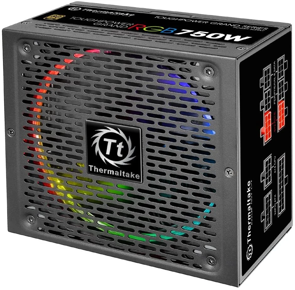 Thermaltake Toughpower Grand RGB 750W 80+ Gold  Fully Modular Smart Zero Power Supply