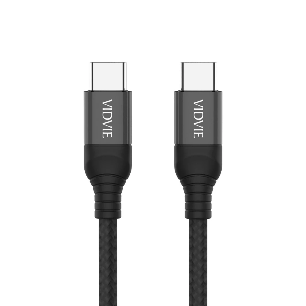 VIDVIE CB494T- 100W TYBE-C TO TYBE-C DATA CABLE 200CM