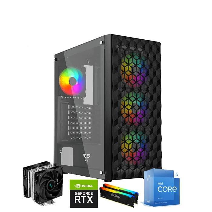 GAMING PC INTEL CORE i5 13400F / RTX 4060 8GB / 16GB RAM DDR4 /SSD NVME 1TB