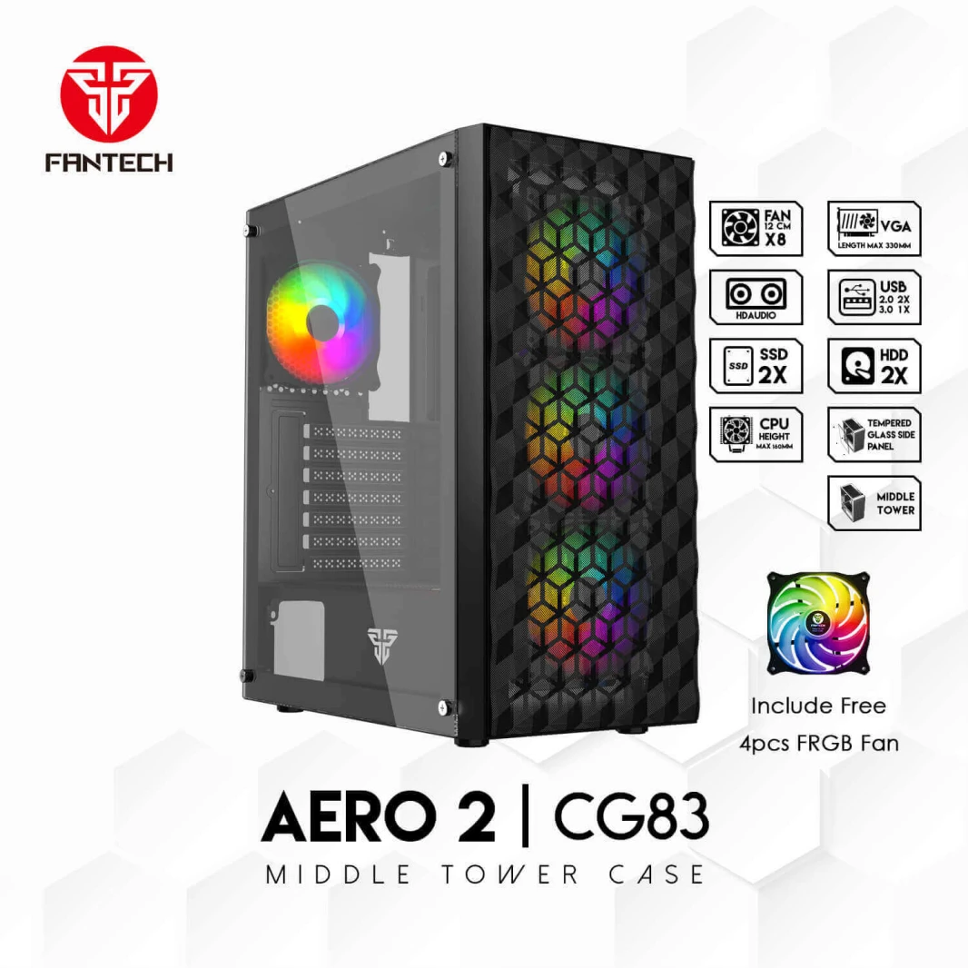 GAMING PC INTEL CORE i5 13400F / RTX 4060 8GB / 16GB RAM DDR4 /SSD NVME 1TB