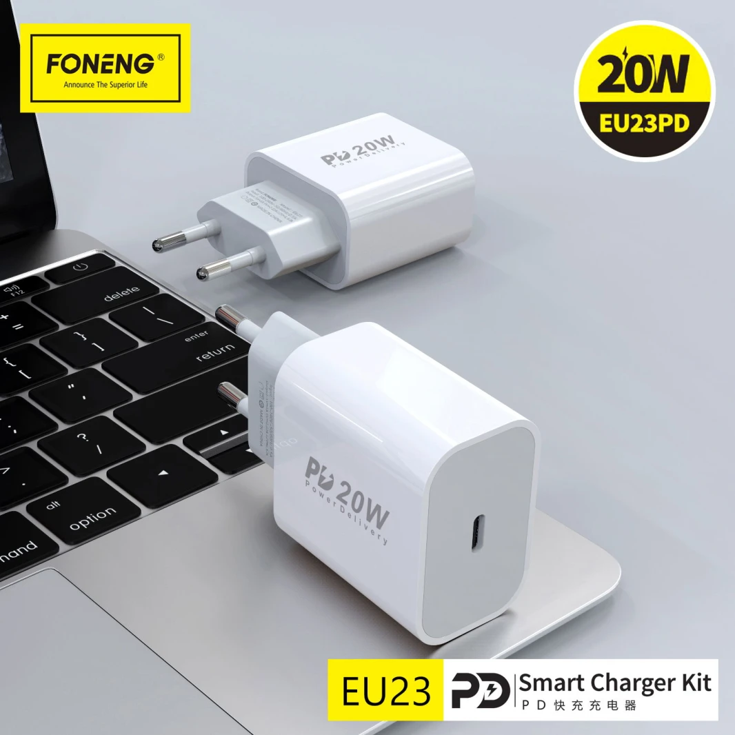 FONENG EU23 PD 20W CHARGER FOR ALL SMART MOBILES