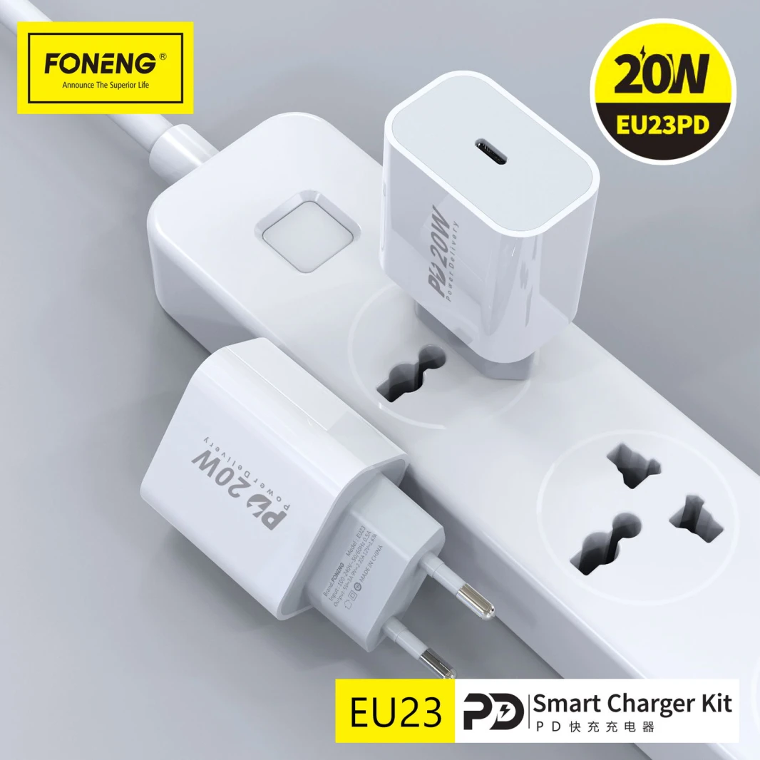 FONENG EU23 PD 20W CHARGER FOR ALL SMART MOBILES