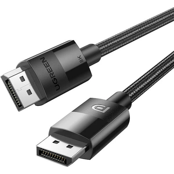 كابل UGREEN DisplayPort ذكر إلى DisplayPort ذكر – 1.5 متر