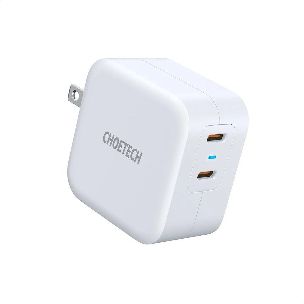 شاحن Choetech 40 واط بمنفذ USB C مزدوج سريع