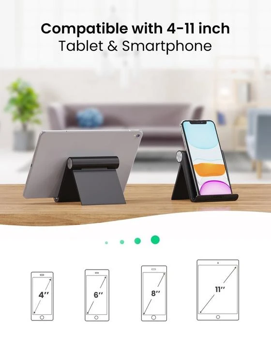UGREEN Multi Angle Desk Phone / Tablet Stand – White
