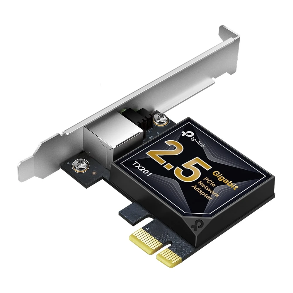 محول شبكة TP-Link 2.5 Gigabit PCIe (TX201)