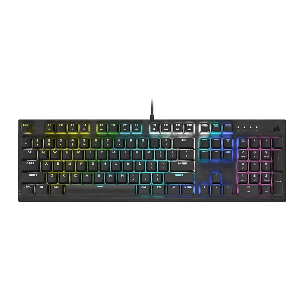 لوحة مفاتيح الألعاب الميكانيكية السلكية Corsair K60 RGB Pro – CHERRY VIOLA
