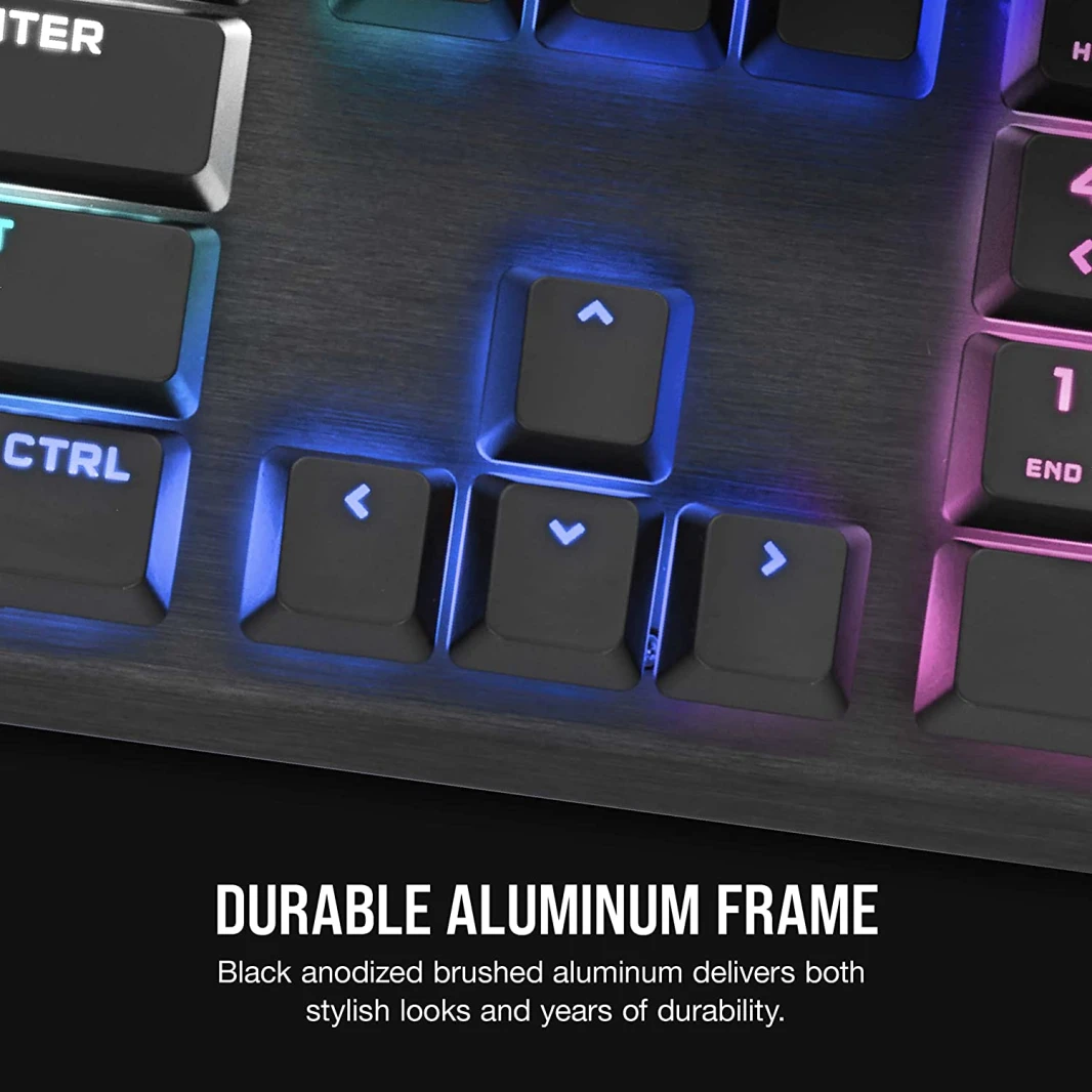 لوحة مفاتيح الألعاب الميكانيكية السلكية Corsair K60 RGB Pro – CHERRY VIOLA