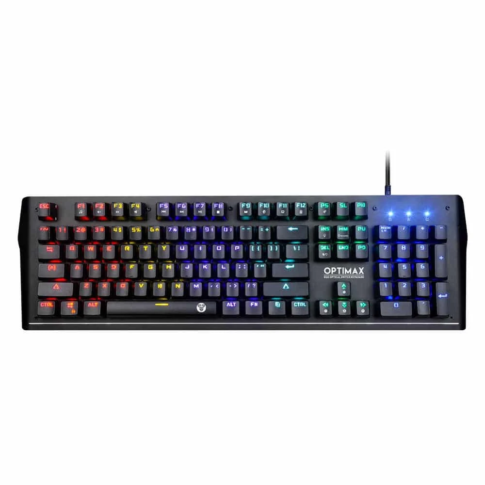 لوحة مفاتيح الألعاب الميكانيكية Optimax RGB من Fantech MK885