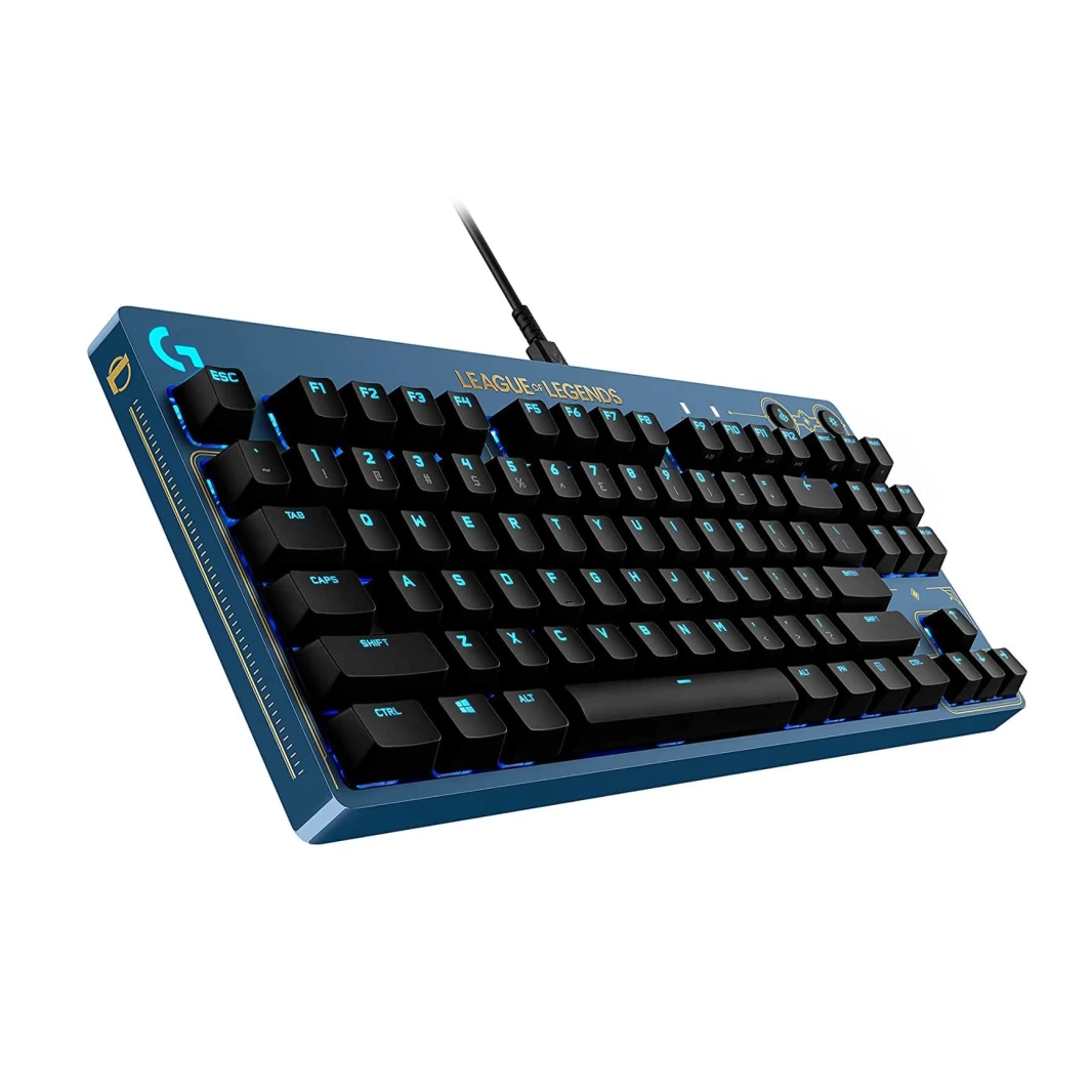 Logitech G PRO LIGHTSYNC RGB Mechanical Gaming Keyboard – Official League of Legends Edition