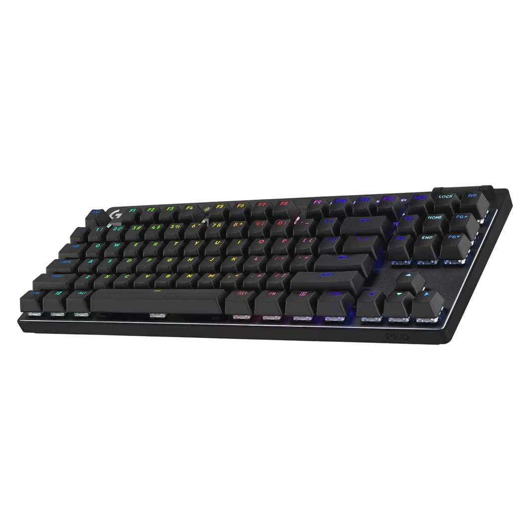 Logitech G PRO X TKL LIGHTSPEED Wireless Gaming Keyboard Linear Switches (GX Red) – Black