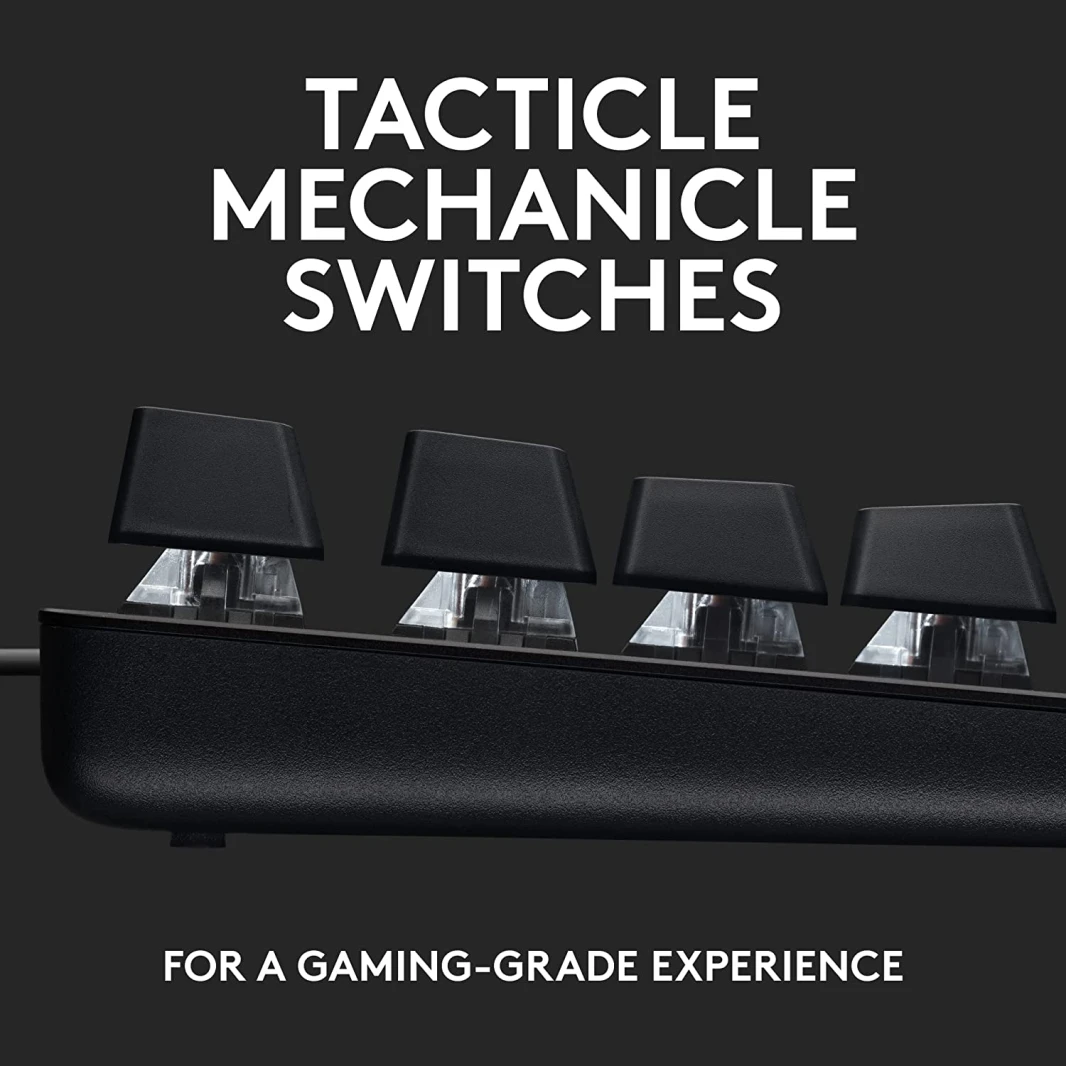 لوحة مفاتيح الألعاب الميكانيكية كاملة الحجم Logitech G413 SE – الجيل الثاني