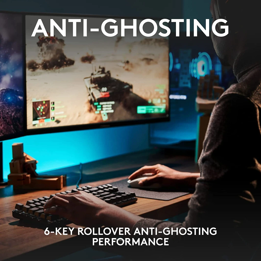 لوحة مفاتيح الألعاب الميكانيكية كاملة الحجم Logitech G413 SE – الجيل الثاني
